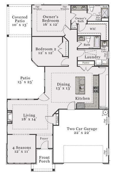 Craftsman First Floor