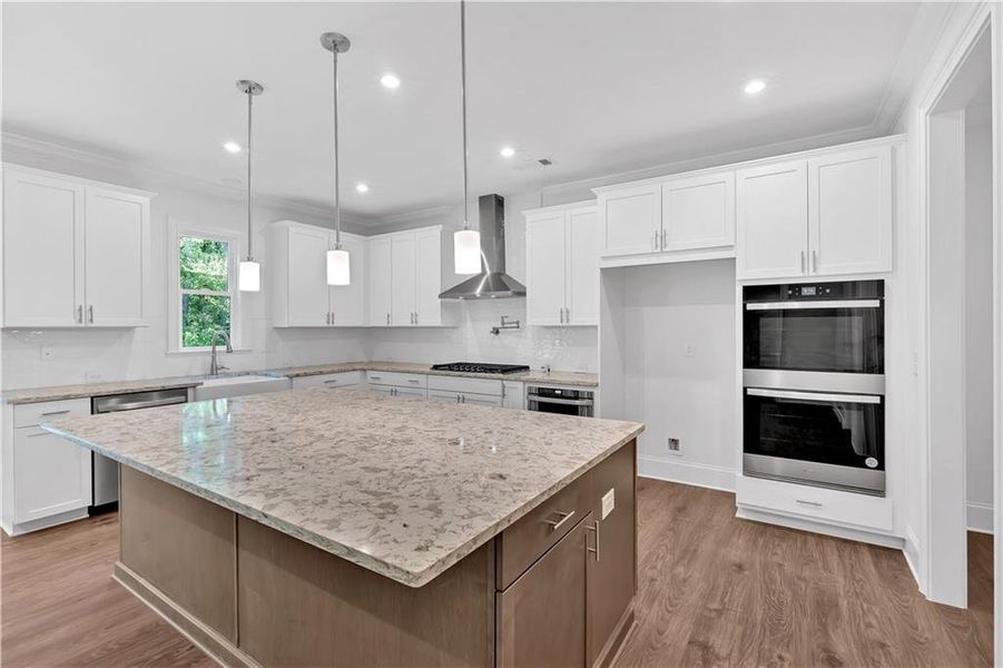 Furnished interior view inside a new home in Ford Landing, Acworth (Image 6).