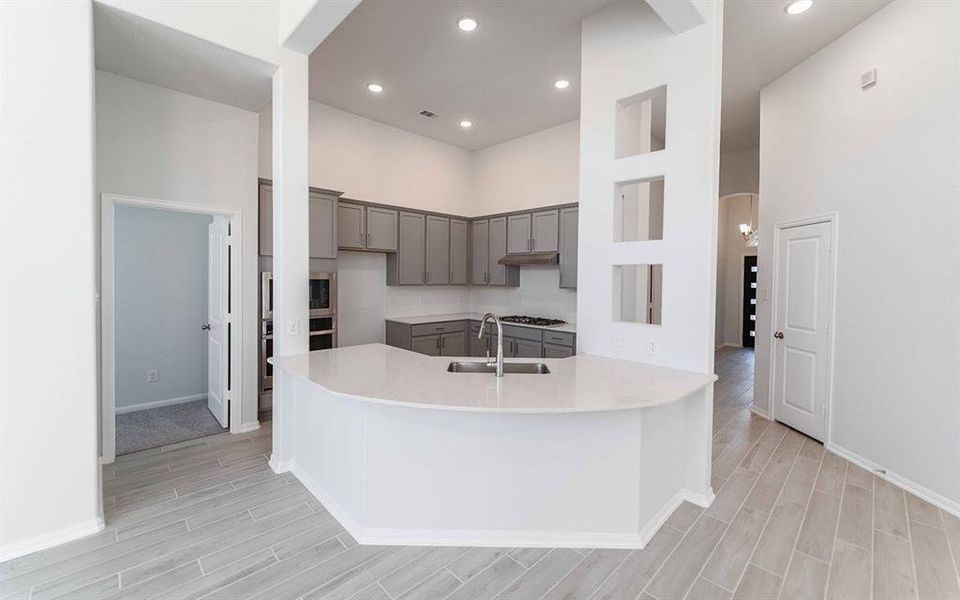 Furnished interior view inside a new home in River Ranch Meadows, Dayton (Image 5).