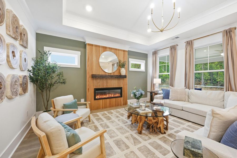 Furnished interior view inside a new home in Westwood Reserve, Conway (Image 6).