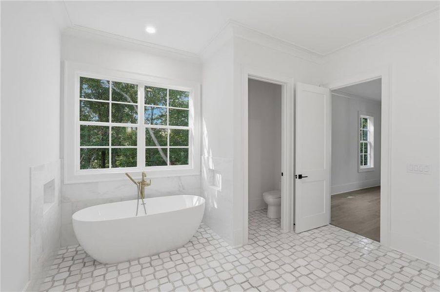Furnished interior view inside a new home in , Dawsonville (Image 14).