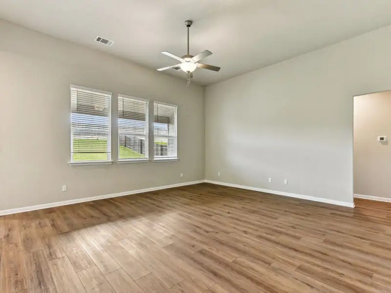Spacious, unfurnished interior of a new home in Big Sky Ranch - Executive Collection, Dripping Springs (Image 10). Spacious, unfurnished interior of a new home in Big Sky Ranch - Executive Collection, Dripping Springs (Image 10).