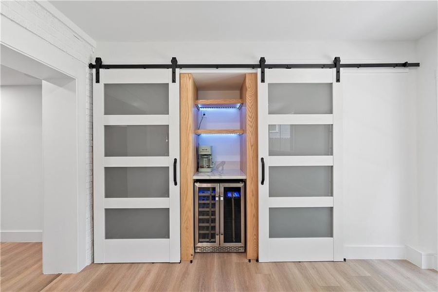 Furnished interior view inside a new home in , Atlanta (Image 10).