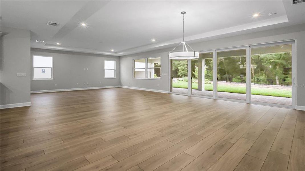 Spacious, unfurnished interior of a new home in Cresswind at Hammock Oaks, Lady Lake (Image 39). Spacious, unfurnished interior of a new home in Cresswind at Hammock Oaks, Lady Lake (Image 39).
