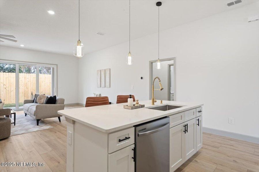 Furnished interior view inside a new home in , Orange Park (Image 19).