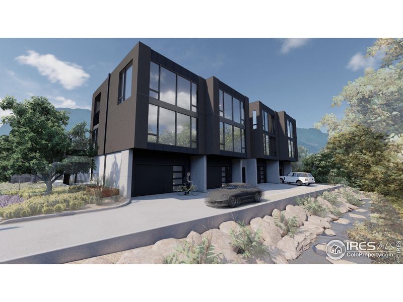 Front exterior of a new home in , Boulder, CO, highlighting curb appeal (Image 2).