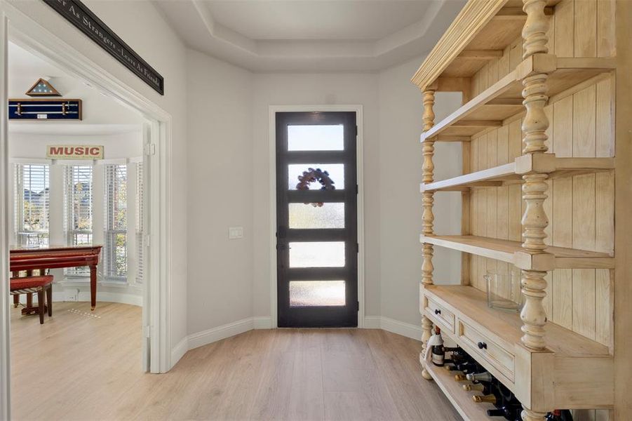 Furnished interior view inside a new home in Union Park Classic 60, Little Elm (Image 15).