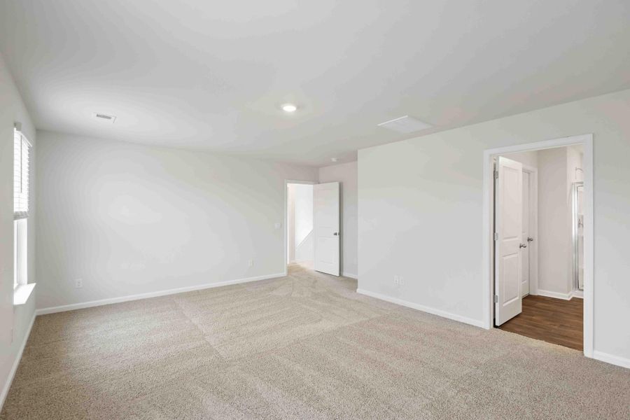 Spacious, unfurnished interior of a new home in Huggins Hill, Manning (Image 27). Spacious, unfurnished interior of a new home in Huggins Hill, Manning (Image 27).