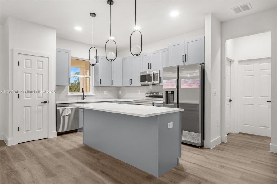 Furnished interior view inside a new home in , Sebring (Image 17).