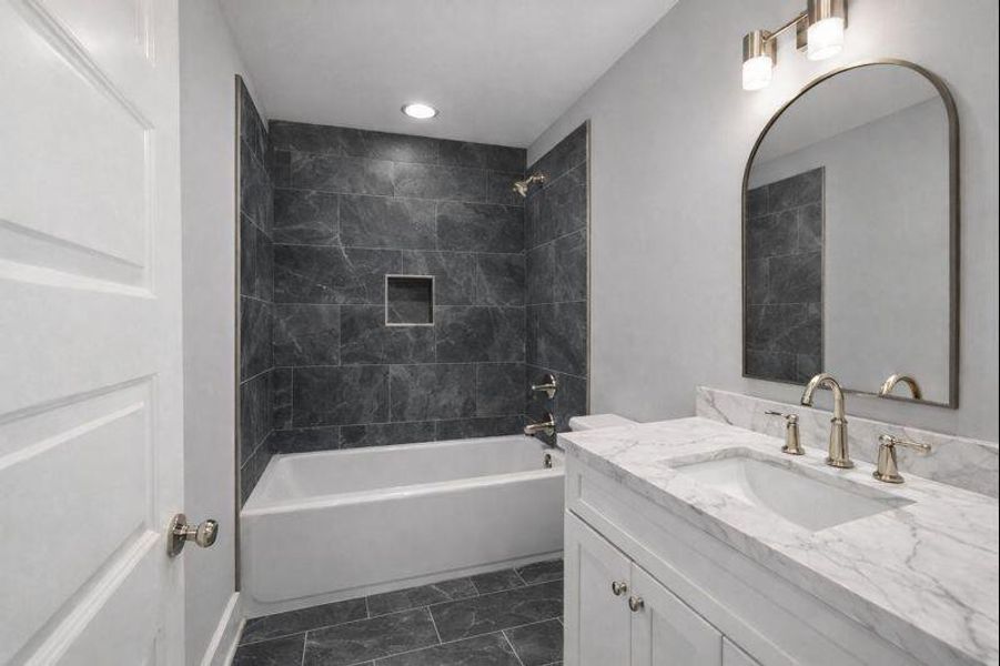 Furnished interior view inside a new home in , Gainesville (Image 7).