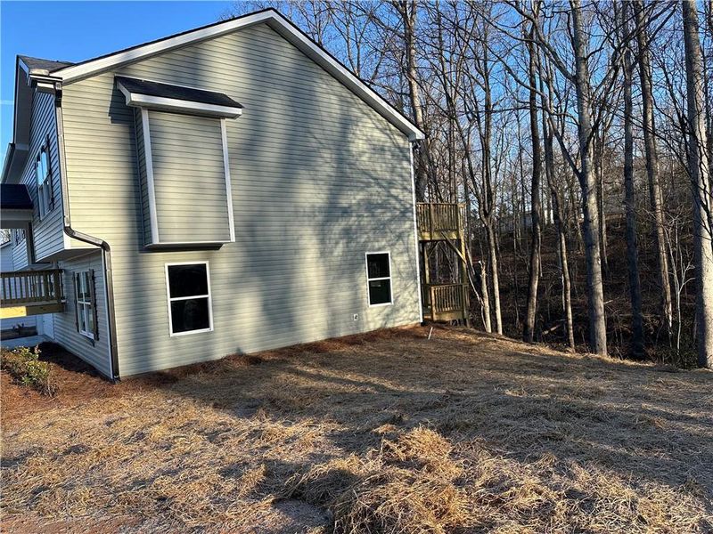 Exterior details and patio area of a home in , Alto (Image 14).
