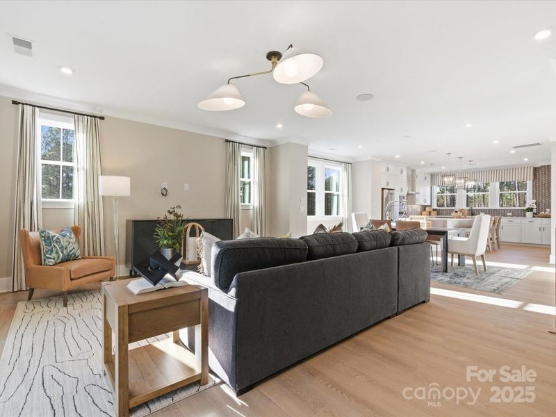 Furnished interior view inside a new home in Ascend, Charlotte (Image 11).