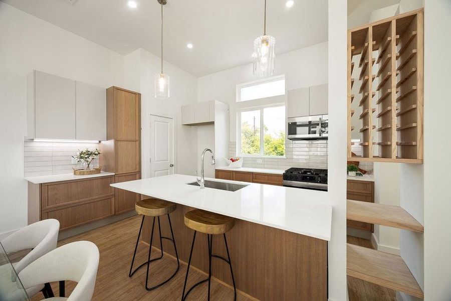 Furnished interior view inside a new home in Villas at Mary, Houston (Image 7).