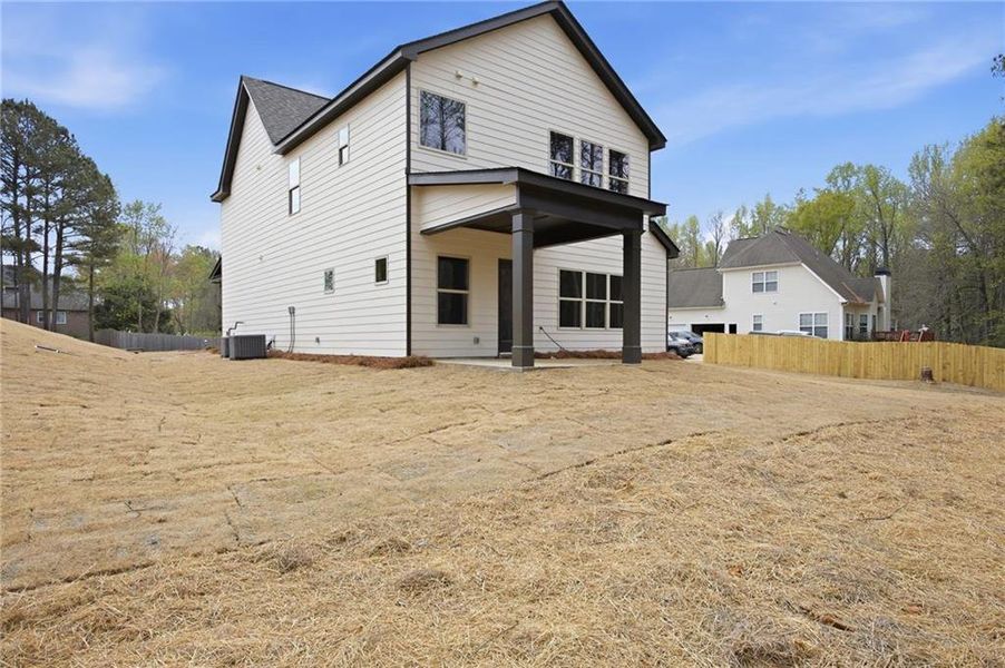 Exterior details and patio area of a home in , Dallas (Image 23).