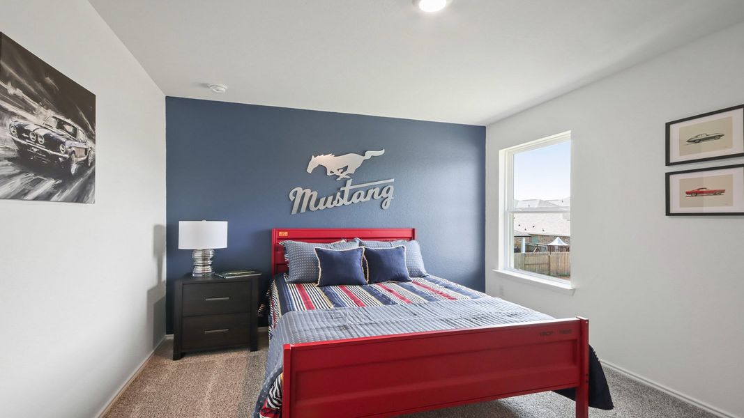 Furnished interior view inside a new home in Venetian Pines, Conroe (Image 26).