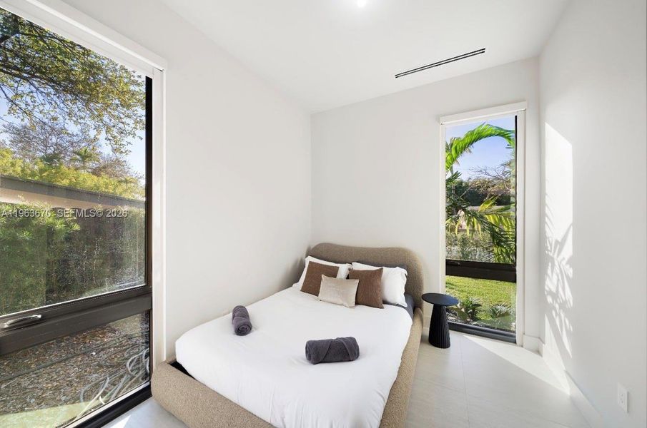 Furnished interior view inside a new home in , Miami (Image 17).