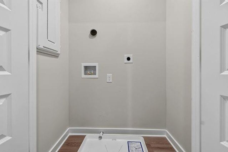 Spacious, unfurnished interior of a new home in The Cottages at East Lanier, Fayetteville (Image 22).