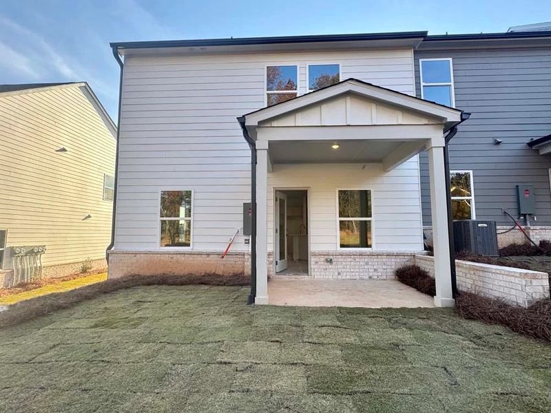 Rear Exterior Construction Progress