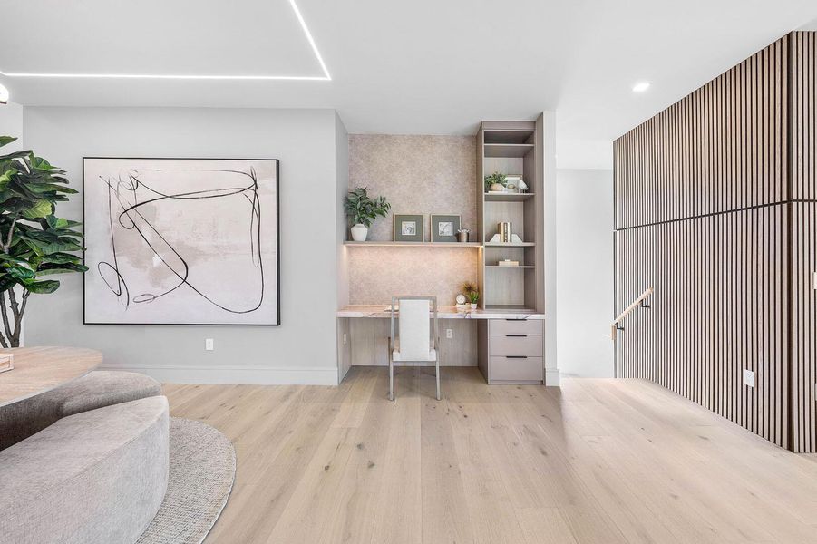 Furnished interior view inside a new home in , Boca Raton (Image 46).