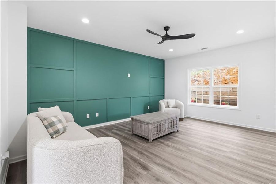 Furnished interior view inside a new home in , Gainesville (Image 12).