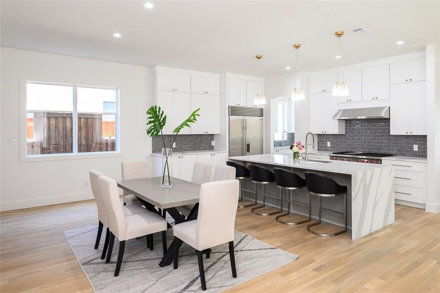 Furnished interior view inside a new home in , University Park (Image 25).