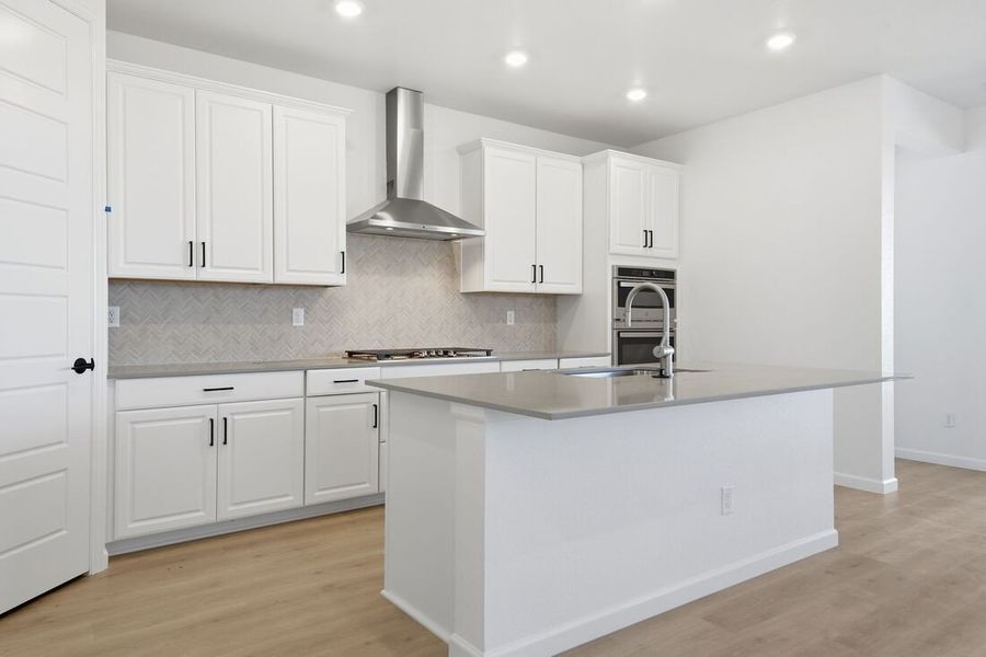 Furnished interior view inside a new home in Sterling Ranch Ascent Village, Littleton (Image 5).