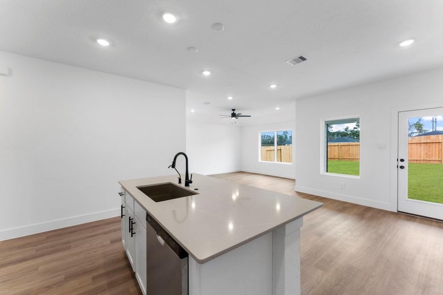 Furnished interior view inside a new home in Chapel Lakes, Montgomery (Image 5).