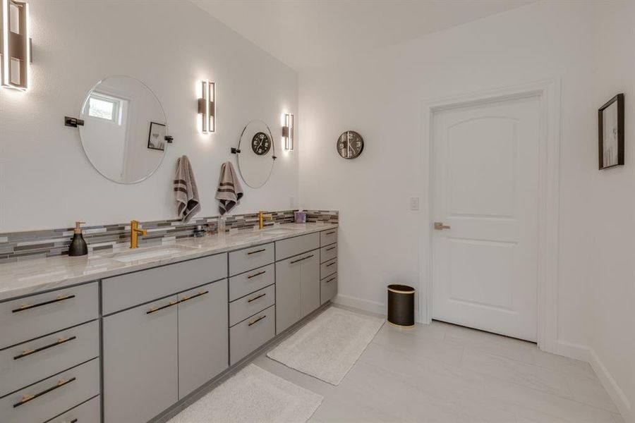 Furnished interior view inside a new home in , Early (Image 5).