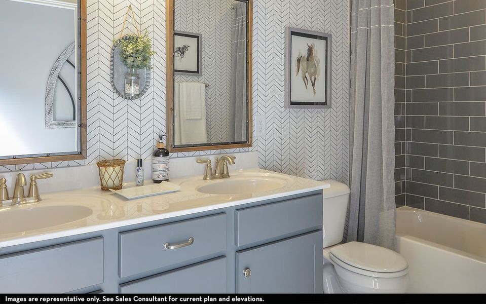 Furnished interior view inside a new home in Dorris Farm, White House (Image 19).