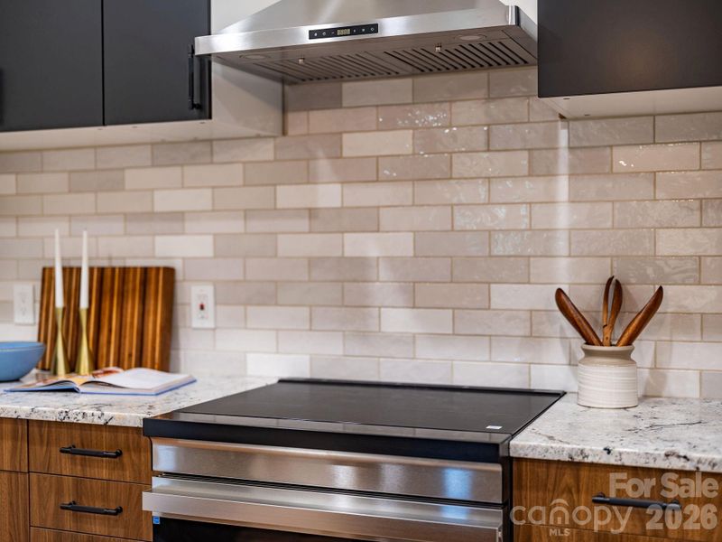 Close-up of interior finishes inside a home in , Asheville (Image 22).