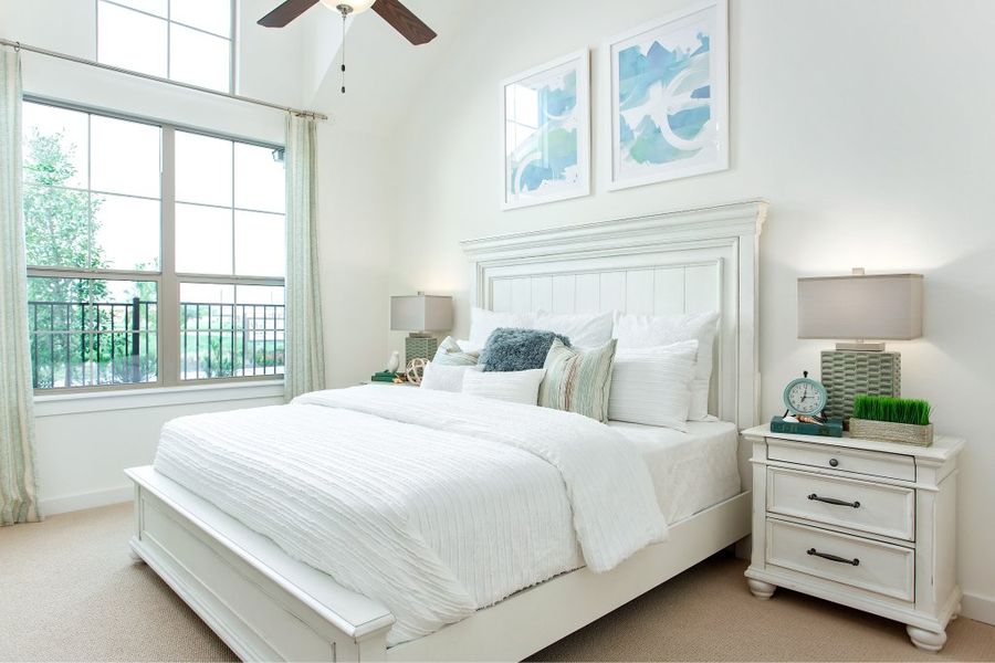 Representative furnished interior of a home built from the Prague by Grenadier Homes in Woodbridge Villas, Wylie (Image 3).