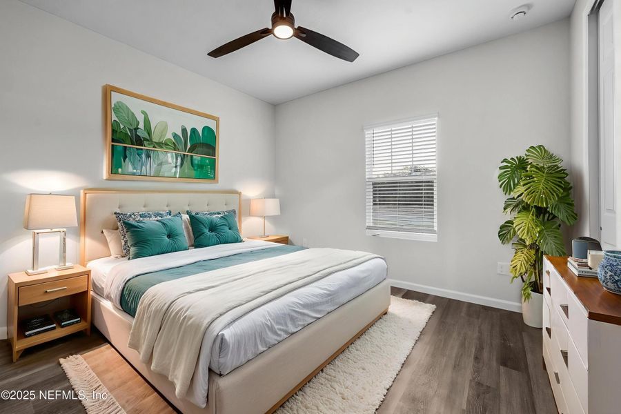 Furnished interior view inside a new home in , Jacksonville (Image 4).