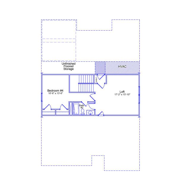 2D floor plan layout of this home in Ovation at Sweetbrier, Durham, NC (Image 3). 2D floor plan layout of this home in Ovation at Sweetbrier, Durham, NC (Image 3).