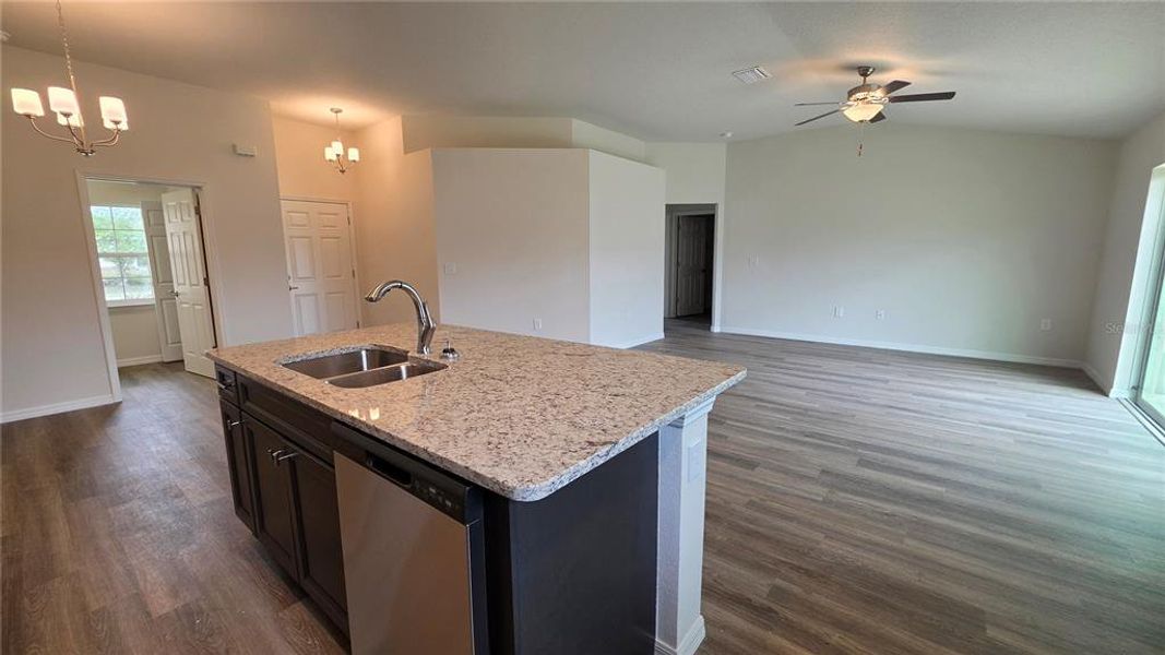 Furnished interior view inside a new home in , Citrus Springs (Image 7).