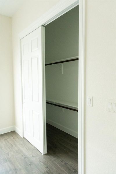 View of closet