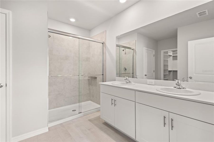 Furnished interior view inside a new home in , North Port (Image 11).