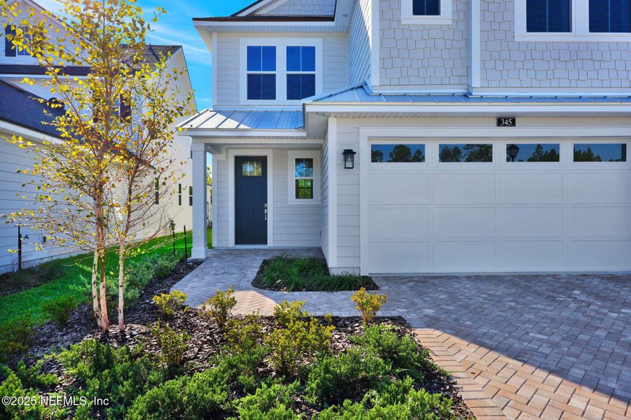 Exterior details and patio area of a home in Seabrook Village at Seabrook, Ponte Vedra (Image 2).