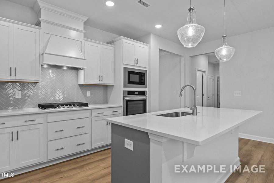 Furnished interior view inside a new home in Tobacco Road, Angier (Image 5).