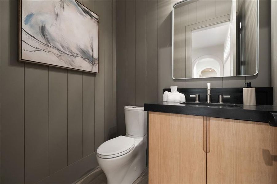 Furnished interior view inside a new home in , Roswell (Image 45).