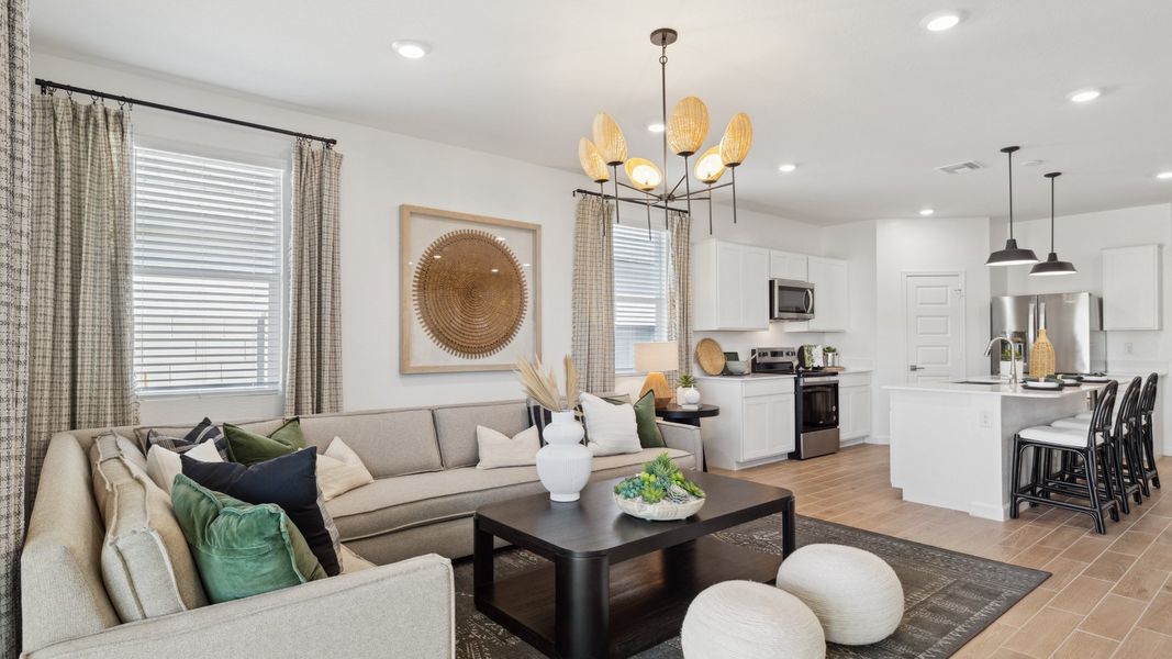 Furnished interior view inside a new home in Del Rio Ranch, Avondale (Image 11).
