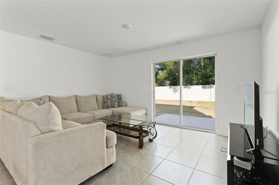 Furnished interior view inside a new home in Harvest Ridge, Zephyrhills (Image 15).