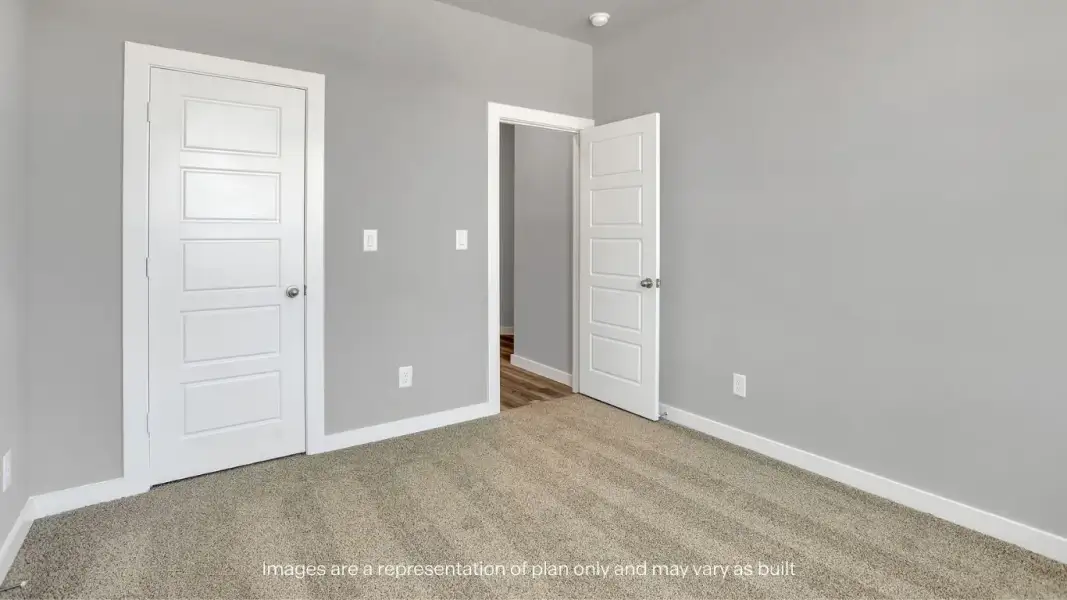 Spacious, unfurnished interior of a new home in Mustang Ridge, Andrews (Image 10). Spacious, unfurnished interior of a new home in Mustang Ridge, Andrews (Image 10).