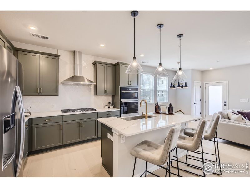 Furnished interior view inside a new home in , Fort Collins (Image 8).