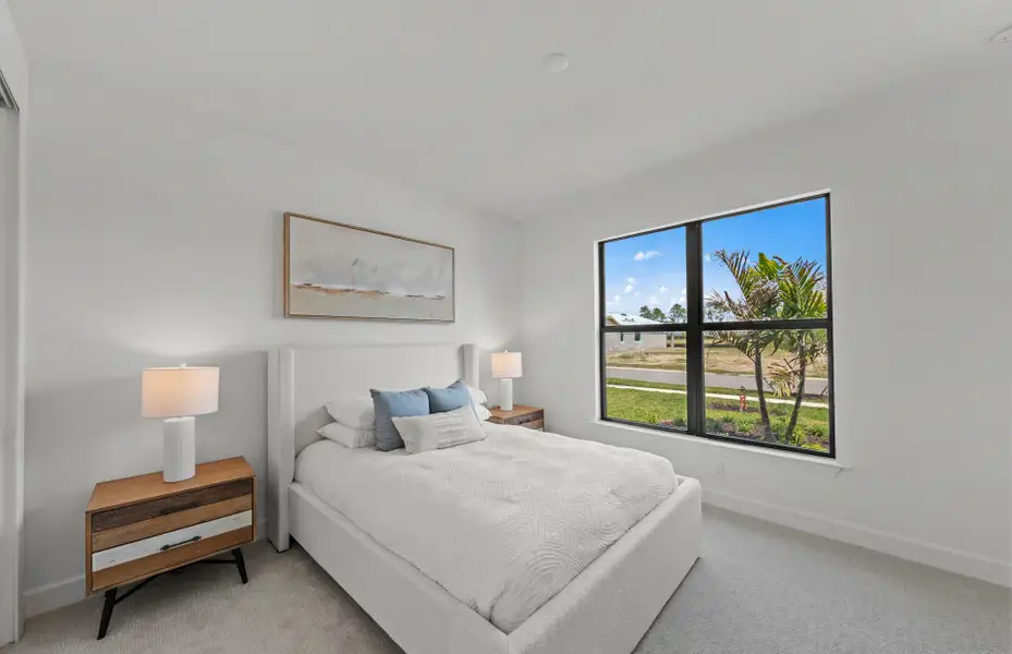 Furnished interior view inside a new home in Arbor Oaks, North Port (Image 7).