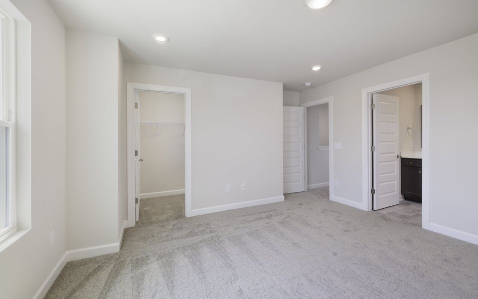 Representative unfurnished interior of a home built from the The Beckett by Cothran Homes in Holly View, Greenville (Image 57). Representative unfurnished interior of a home built from the The Beckett by Cothran Homes in Holly View, Greenville (Image 57).