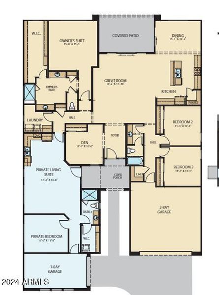 Evolution floor plan