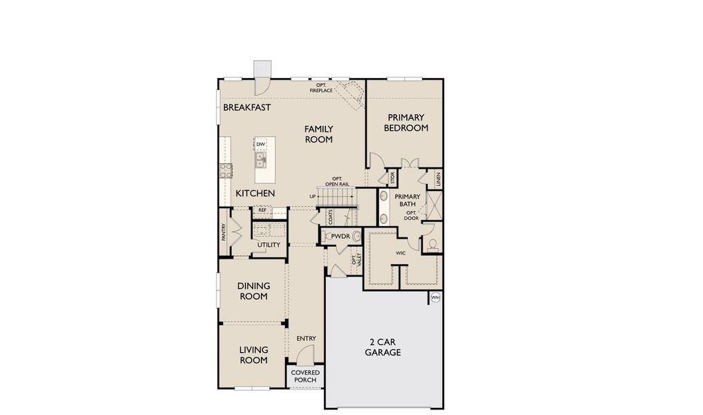 2D floor plan layout for the Thornton by Ashton Woods in Lagos Reserve, Manor, TX (Image 6). 2D floor plan layout for the Thornton by Ashton Woods in Lagos Reserve, Manor, TX (Image 6).