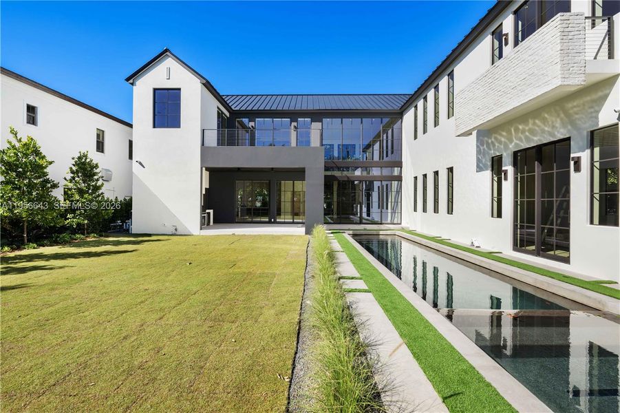 Exterior details and patio area of a home in , Miami (Image 22). Exterior details and patio area of a home in , Miami (Image 22).