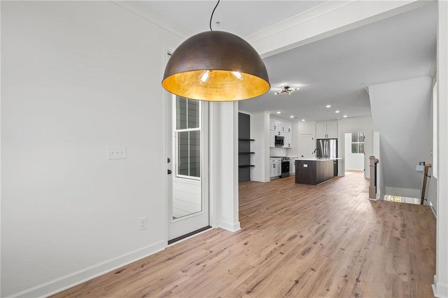 Spacious, unfurnished interior of a new home in The Village at River Green, Canton (Image 16).