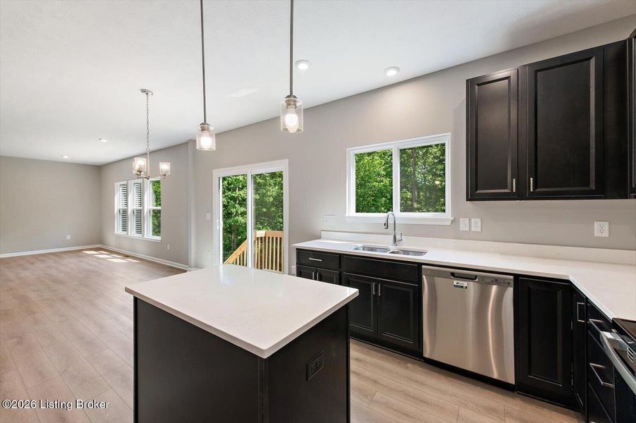Furnished interior view inside a new home in Bridle Run, Louisville (Image 5). Furnished interior view inside a new home in Bridle Run, Louisville (Image 5).